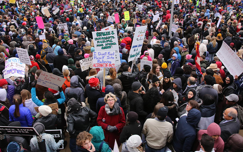 immigration rally