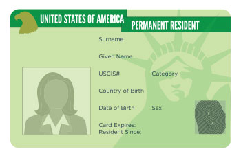 permanent resident green card