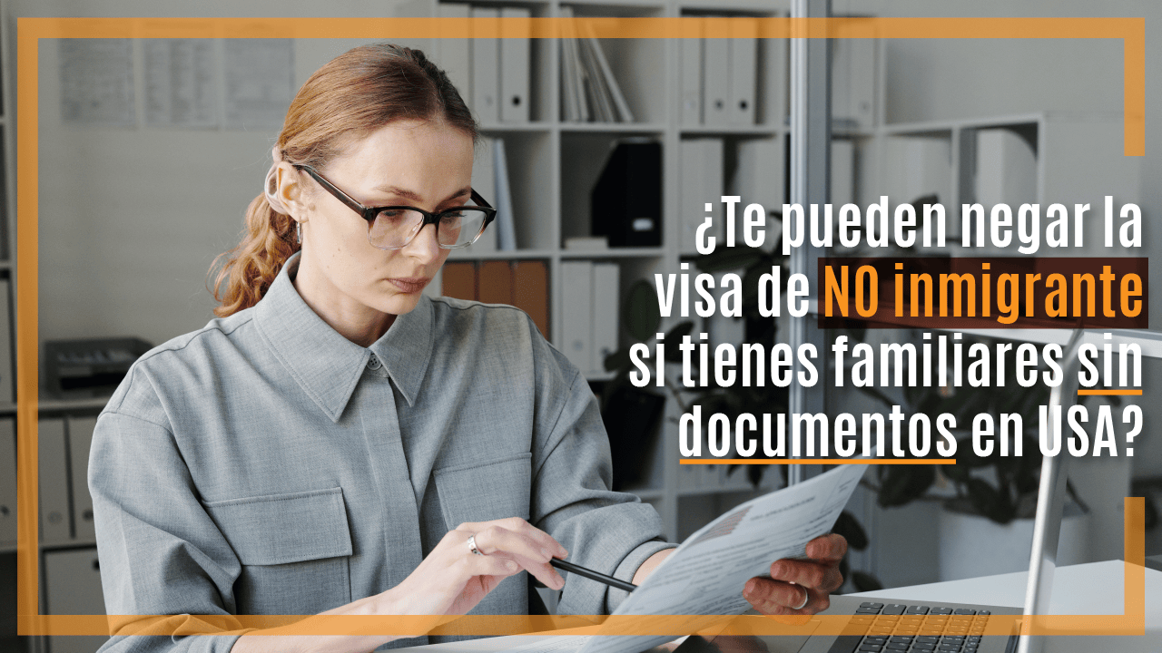 pueden negar la visa de NO inmigrante