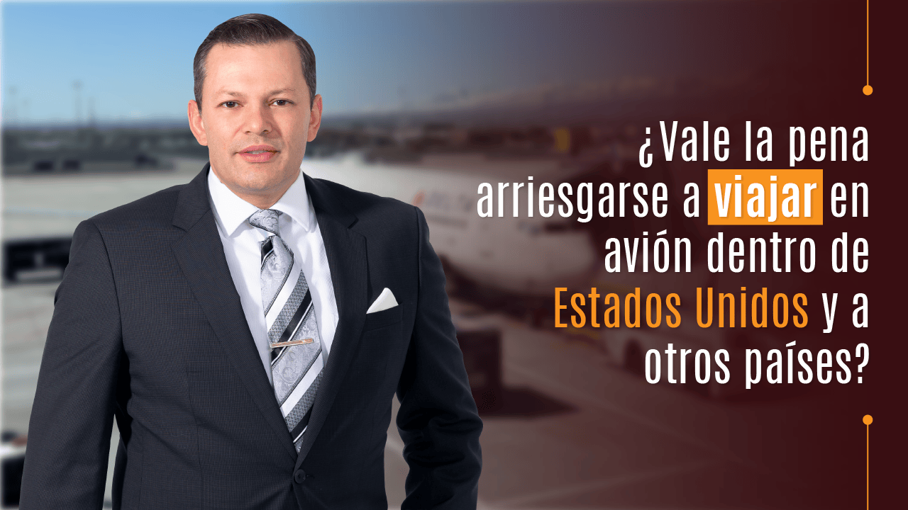 viajar en avión dentro de Estados Unidos