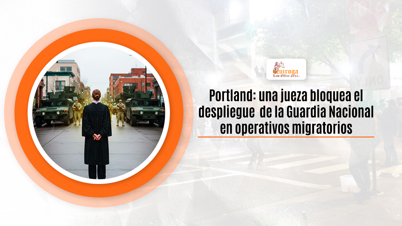 Portland una jueza bloquea el despliegue de la Guardia Nacional en operativos migratoriosv