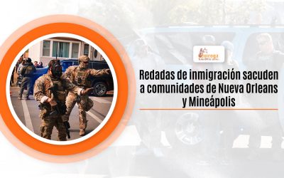 Redadas de inmigración sacuden a comunidades de Nueva Orleans y Mineápolis
