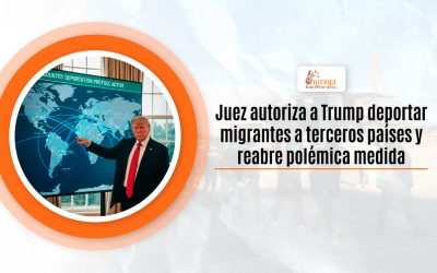 Juez autoriza a Trump deportar migrantes a terceros países y reabre polémica medida