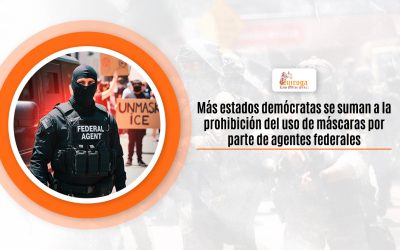 Más estados demócratas se suman a la prohibición del uso de máscaras por parte de agentes federales