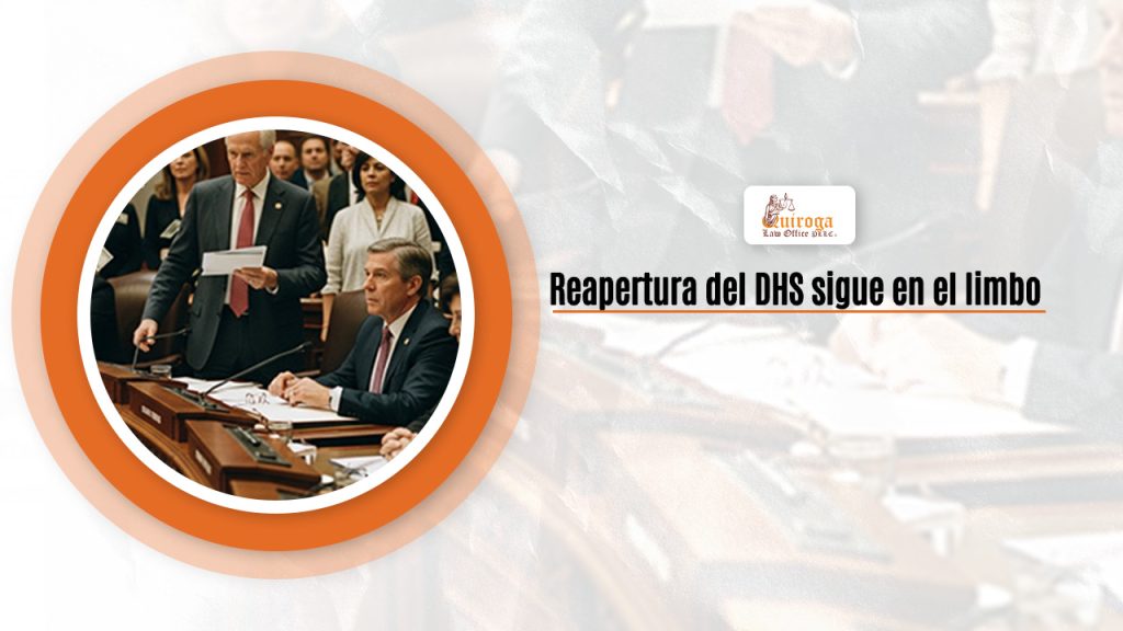 Reapertura del DHS sigue en el limbo