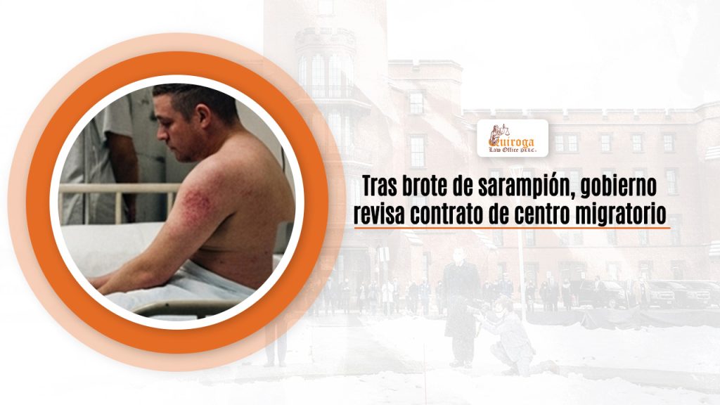 Tras brote de sarampión, gobierno revisa contrato de centro migratorio