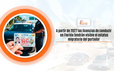 A partir de 2027 las licencias de conducir en Florida tendrán visible el estatus migratorio del portador
