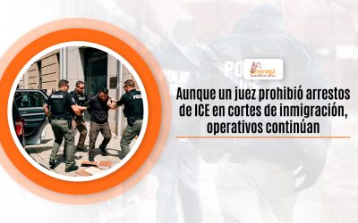 Aunque un juez prohibió arrestos de ICE en cortes de inmigración, operativos continúan