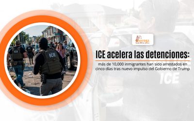 ICE acelera las detenciones: más de 10,000 inmigrantes han sido arrestados en cinco días tras nuevo impulso del Gobierno de Trump