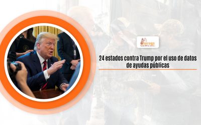 24 estados contra Trump por el uso de datos de ayudas públicas
