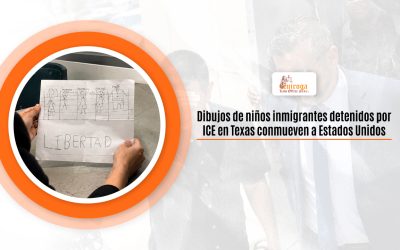 Dibujos de niños inmigrantes detenidos por ICE en Texas conmueven a Estados Unidos
