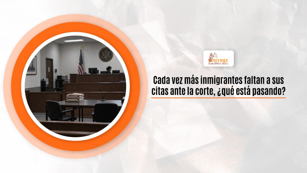 Cada vez más inmigrantes faltan a sus citas ante la corte, ¿qué está pasando?