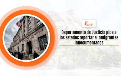 Departamento de Justicia pide a los estados reportar a inmigrantes indocumentados