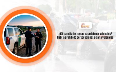 ICE cambia las reglas para detener vehículos Habría prohibido persecuciones de alta velocidad